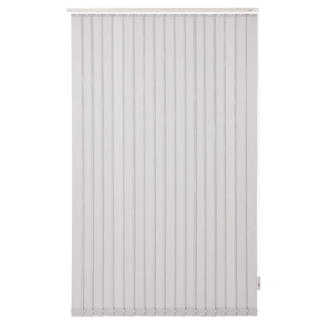 BERTEX - Cortina Vertical Screen 220cm ancho x 230cm alto Persiana Gris BERTEX