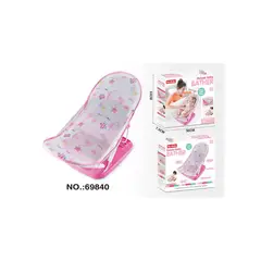 GENERICO - Silla Bañera Bebe Baño Plegable 3 Posiciones Rosado