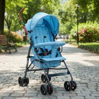 Coche Paragua 5126 Celeste