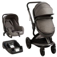 Coche Travel System Quantum Gris
