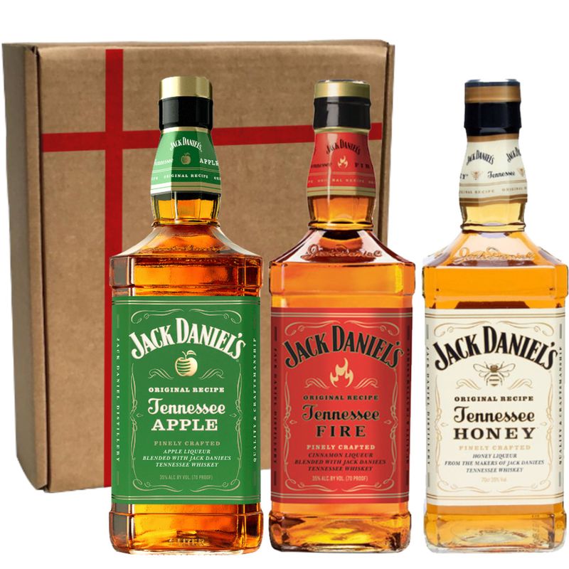 JACK DANIELS - 3 Whisky Trilogía Jack Daniels