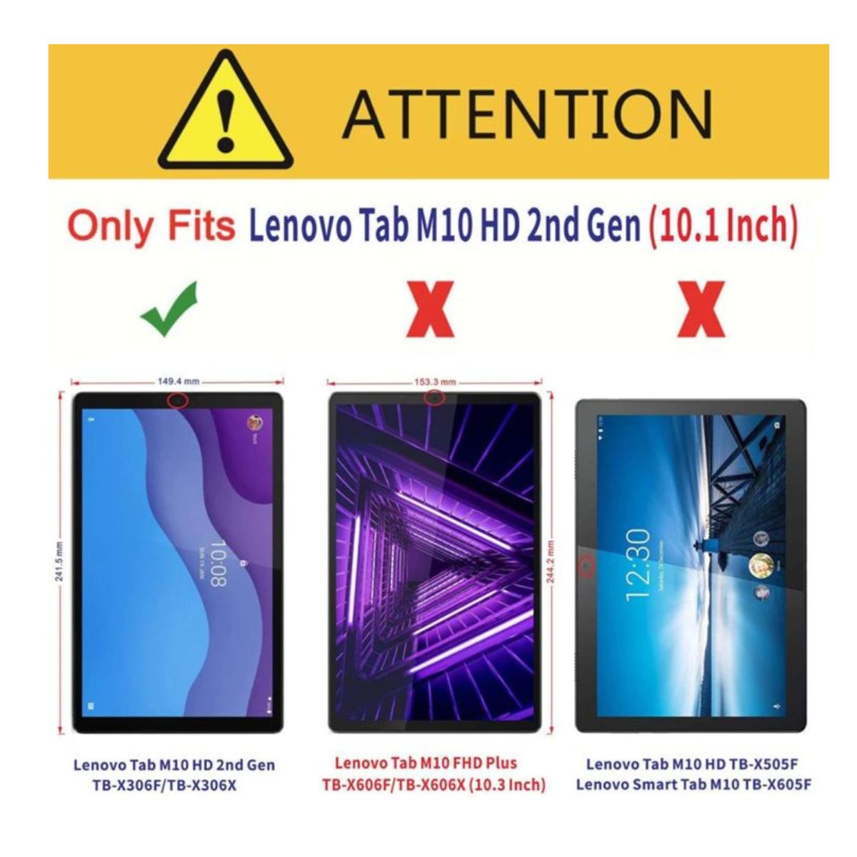 GENERICO - Lamina Vidrio Templado Para Lenovo M10 Hd Tb-x306 10.1