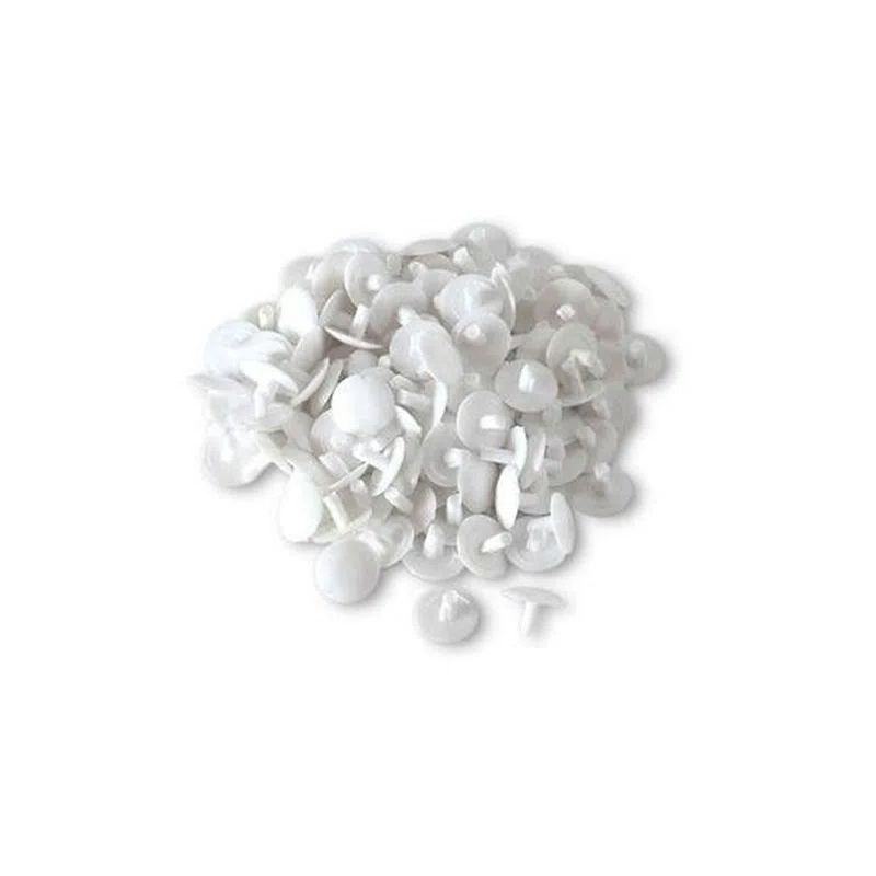 GENERICO - Tapa Cubre Soberbio Plástica Bolsa 2000 Unidades Blanco