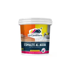 CORDILLERA - GALON ESMALTE AL AGUA EXTRA LAVABLE ANTIHUEMDAD BLANCO
