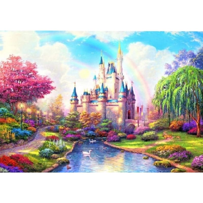 GENERICO - Kit Diamond Painting Pintura De Diamante - Paisaje 38
