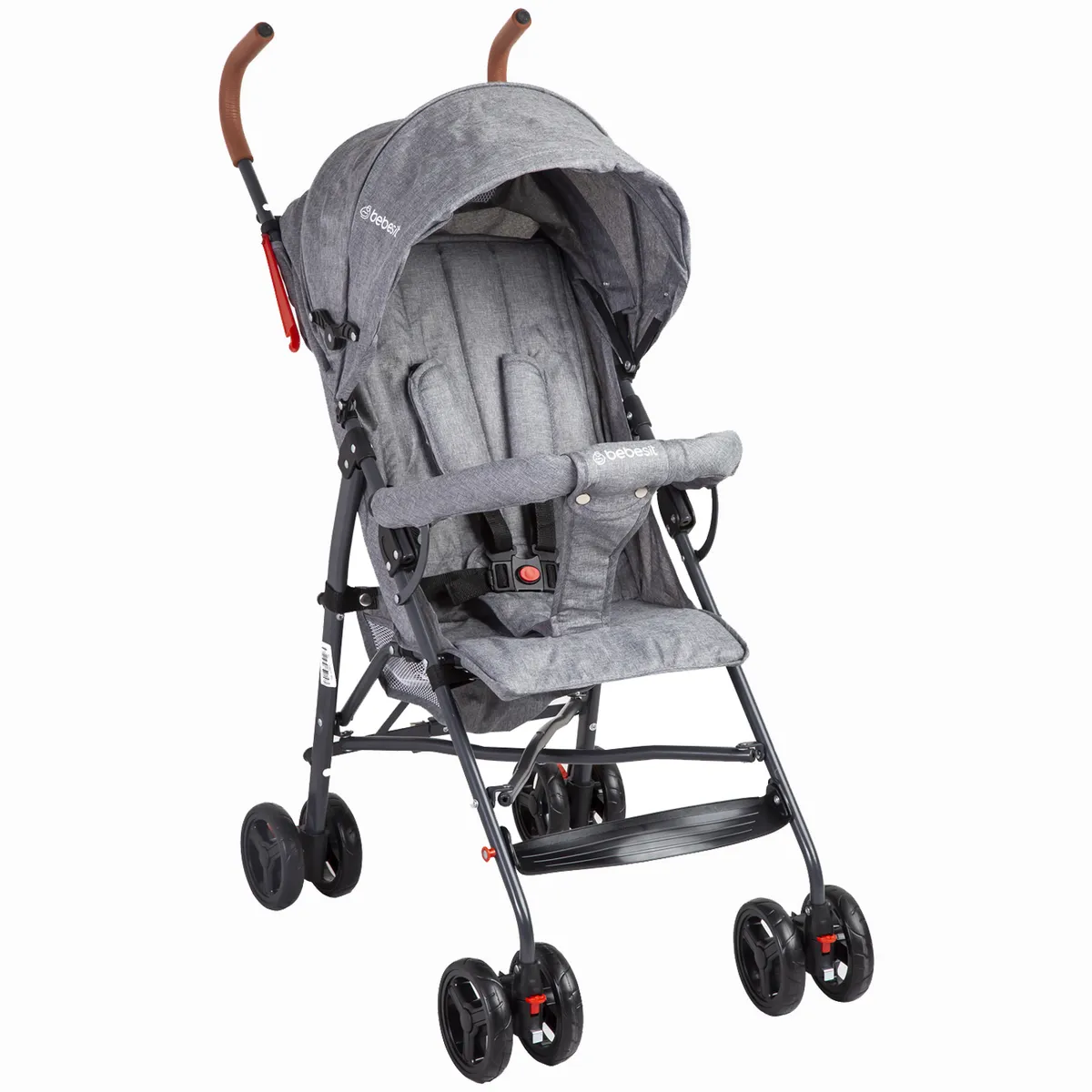 BEBESIT - Coche Paragua 5126 Gris Bebesit