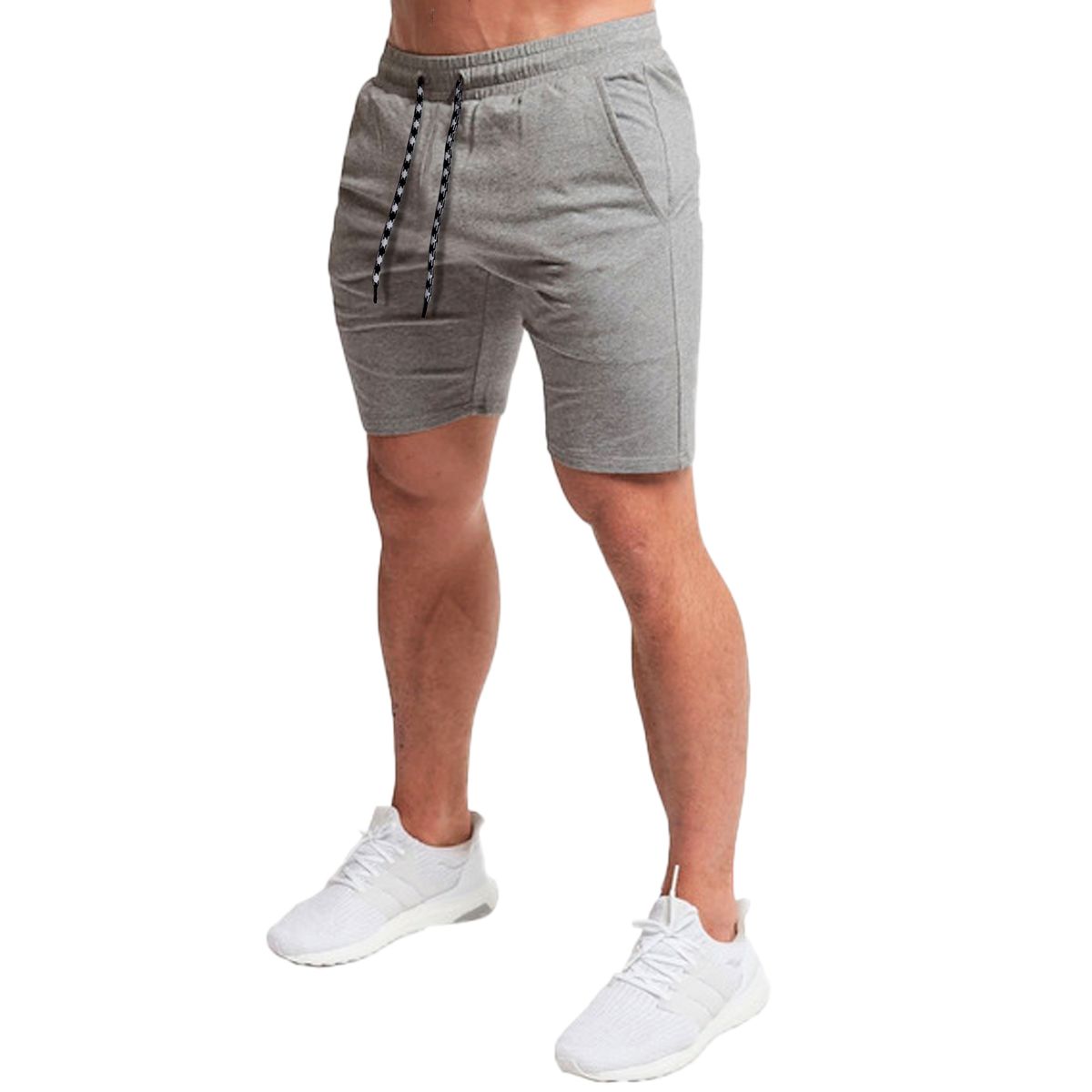 KUSSI COLLECTION - Short essential Gray Algodon
