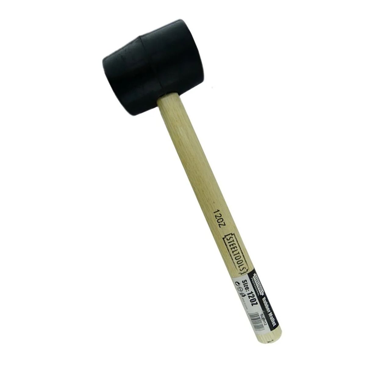 GENERICO - Combo Martillo Mazo Maceta De Goma 12oz Slrh12