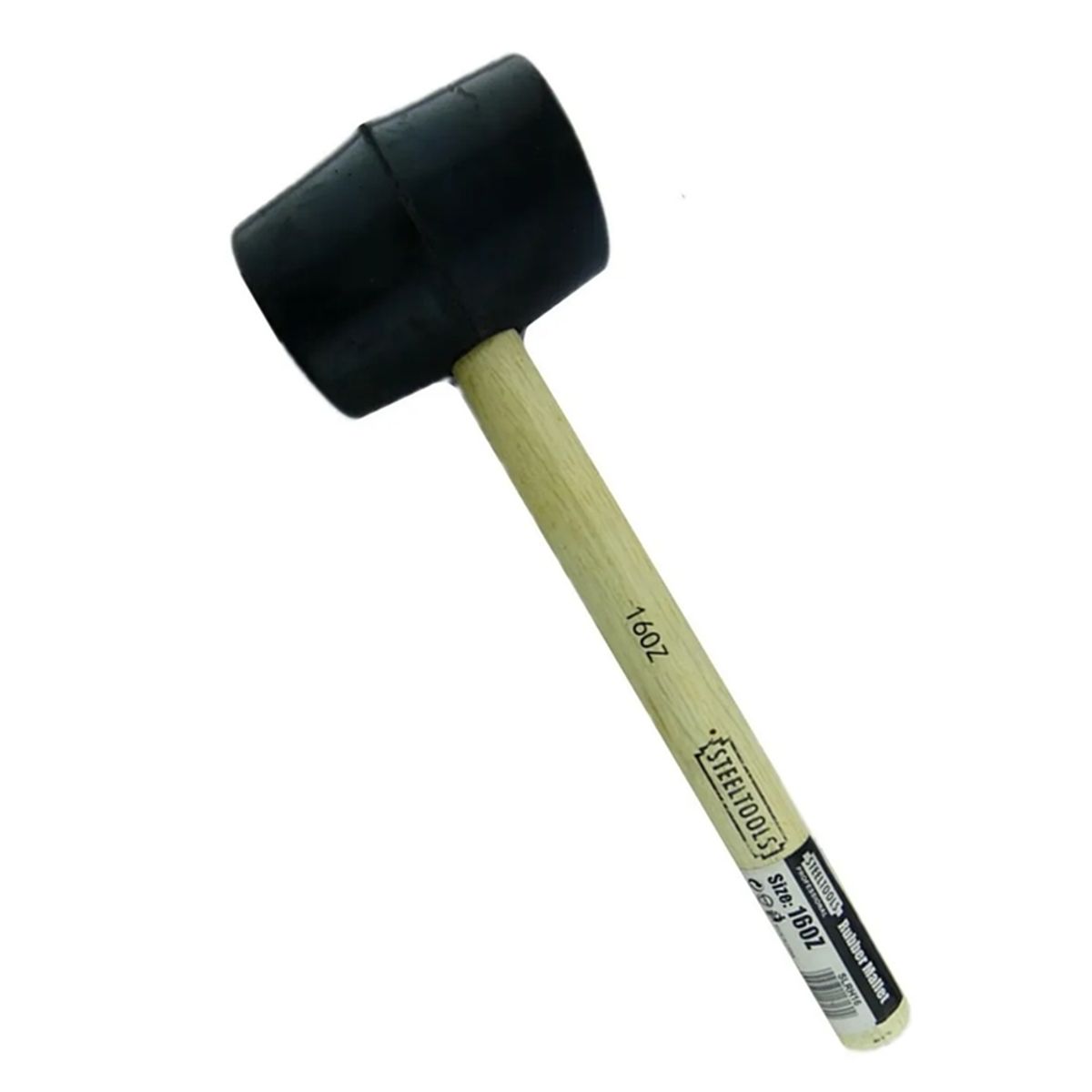 GENERICO - Combo Martillo Mazo Maceta De Goma 16oz Slrh16