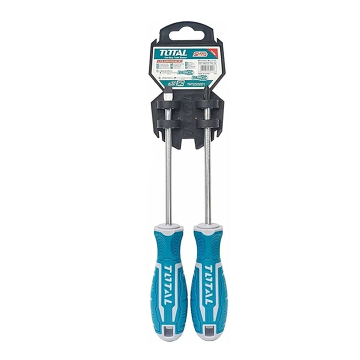 TOTAL TOOLS - Kit Juego Destornilladores 2 Piezas Imantado.