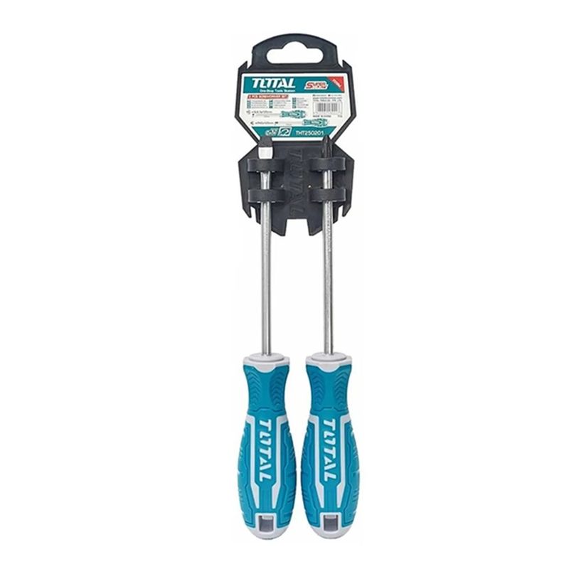 TOTAL TOOLS - Kit Juego Destornilladores 2 Piezas Imantado