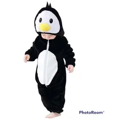 ANGO - ENTERITO BEBÉ PIJAMA ANIMALES PINGUINO