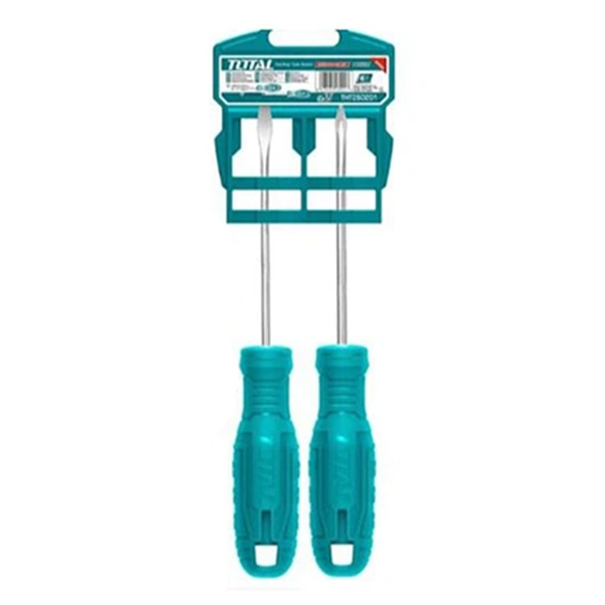 TOTAL TOOLS - Kit Juego Destornilladores 2 Piezas Total Thtdc250201