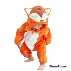ANGO - ENTERITO BEBÉ PIJAMA ANIMALES ZORRO