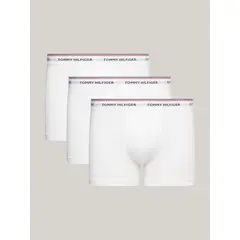 TOMMY HILFIGER - Pack De 3 Calzoncillos Trunk Premium Stretch Blanco