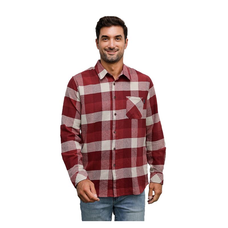 PANAMA JACK - Camisa Hombre burdeo Panama Jack