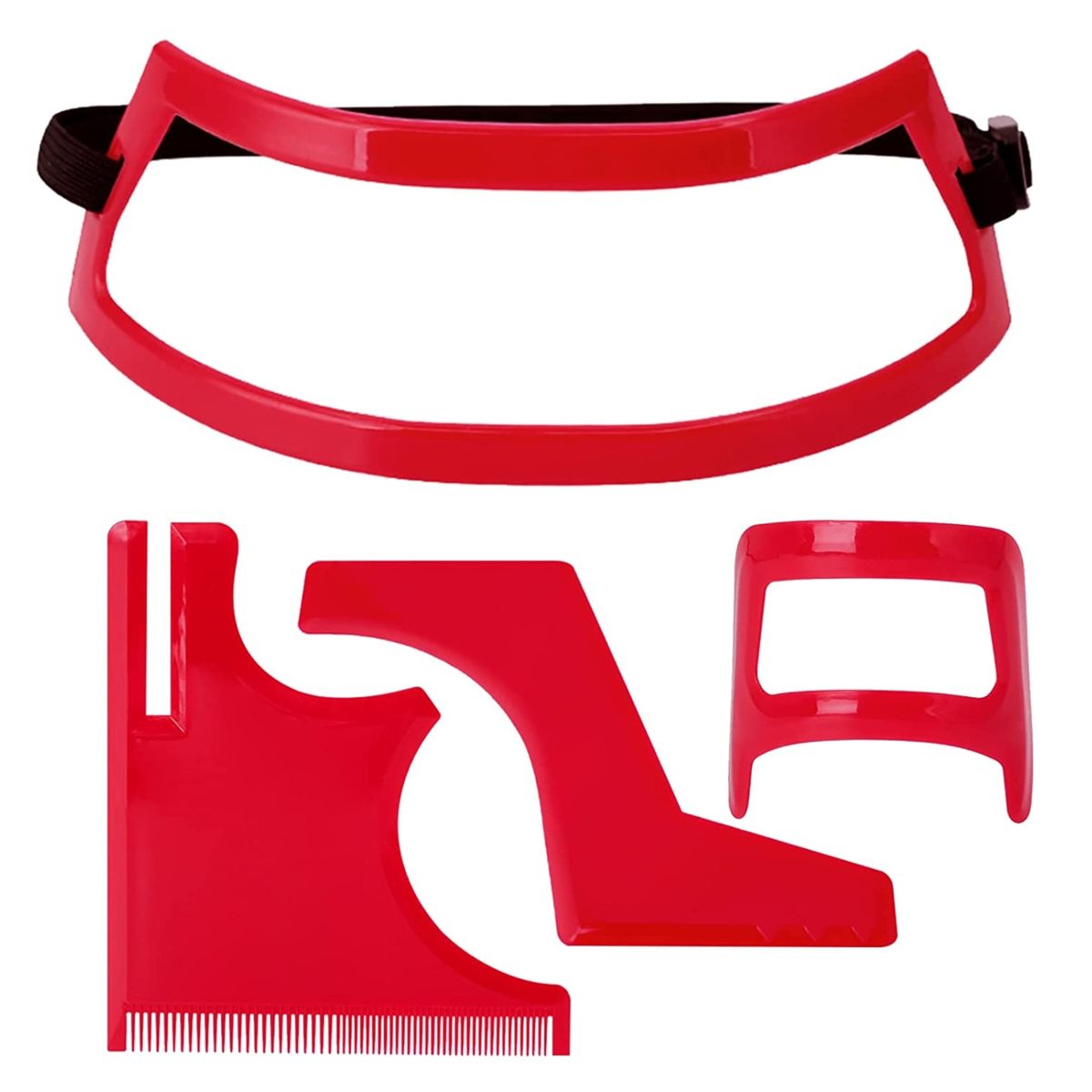 GENERICO - Plantilla Kit Modelado para Barba Hombre Afeitado Barberia