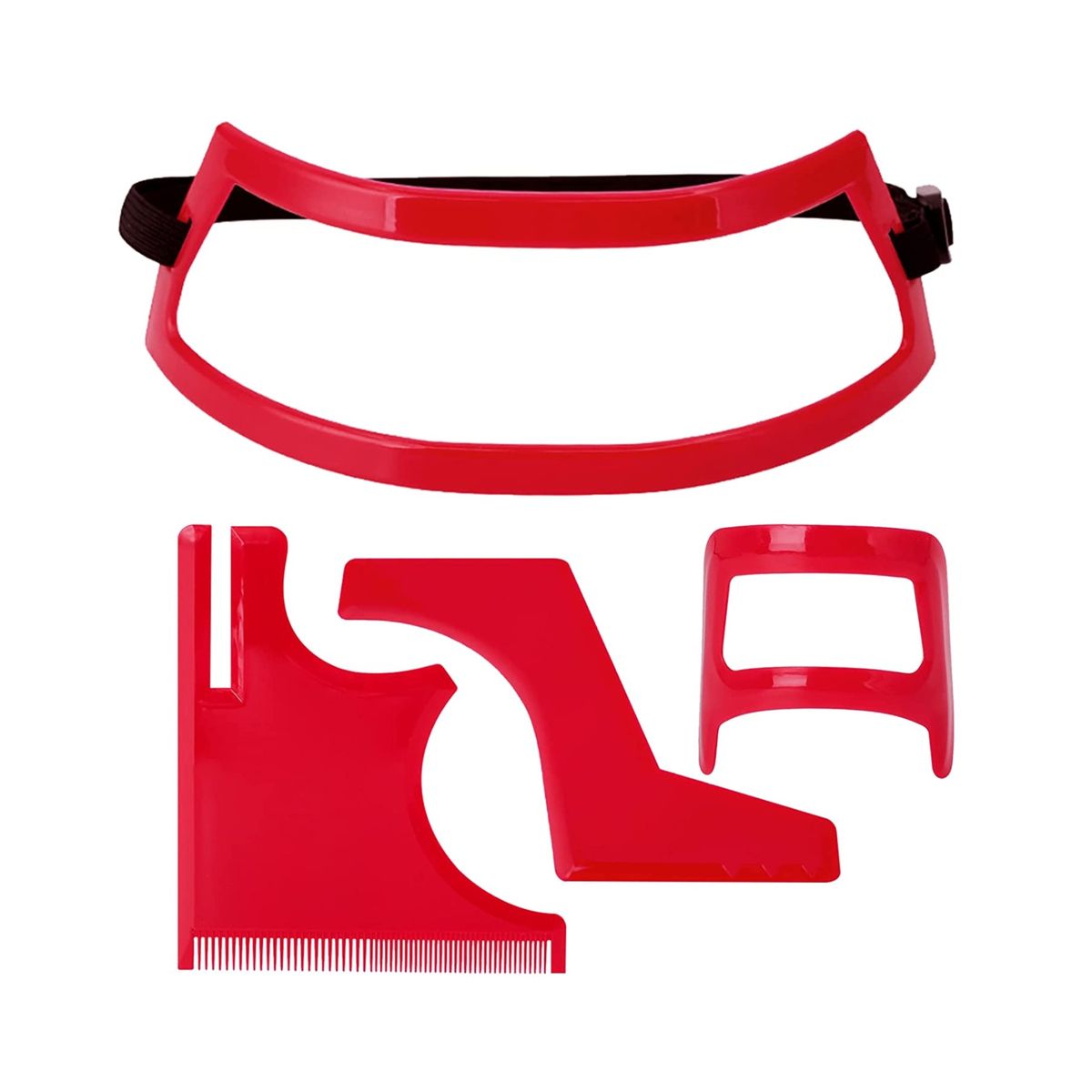 GENERICO - Plantilla Kit Modelado para Barba Hombre Afeitado Barberia