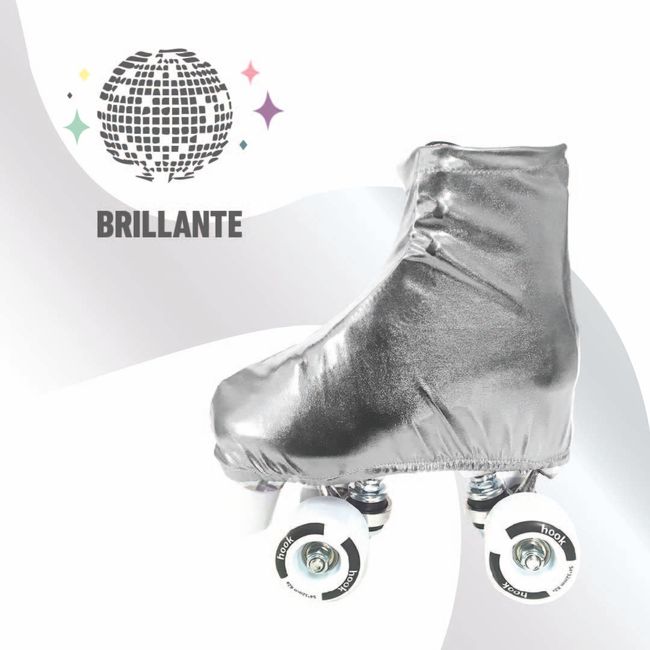 HOOK - Cubre Patín Artístico Hook Plateado