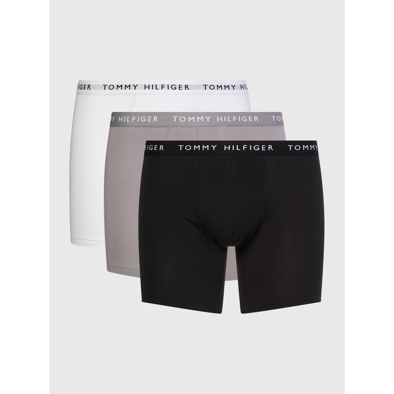 TOMMY HILFIGER - Pack De 3 Bóxers Waistband Logo Negro Tommy Hilfiger