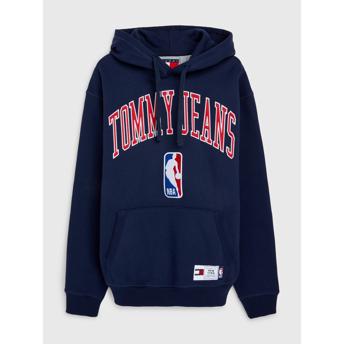 TOMMY HILFIGER - Polerón Tjm & Nba Logo Azul Tommy Jeans