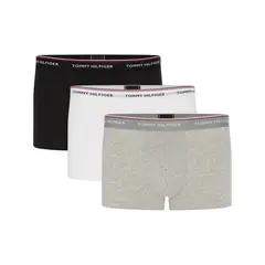 TOMMY HILFIGER - Pack De 3 Calzoncillos Trunk Premium Stretch Gris