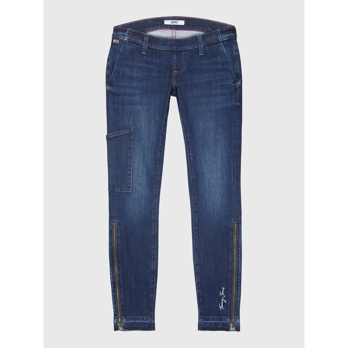 TOMMY HILFIGER - Jeggins Adaptive Talle Alto Azul Tommy Hilfiger