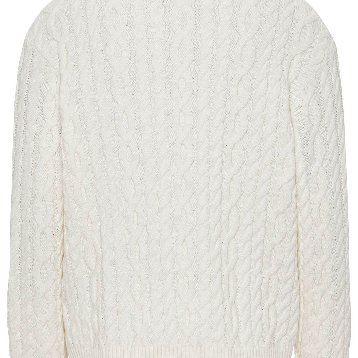 TOMMY HILFIGER - Sweater Relaxed Collegiate  Blanco Tommy Jeans