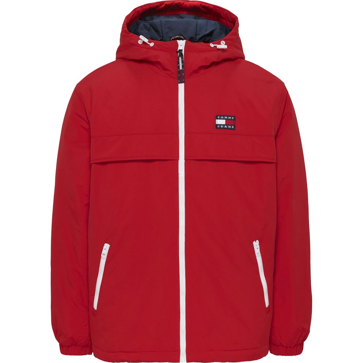 TOMMY HILFIGER - Chaqueta Solid Chicago Rojo Tommy Jeans