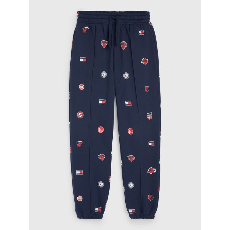TOMMY HILFIGER - Joggers Tjw & Nba Logos Azul Tommy Jeans