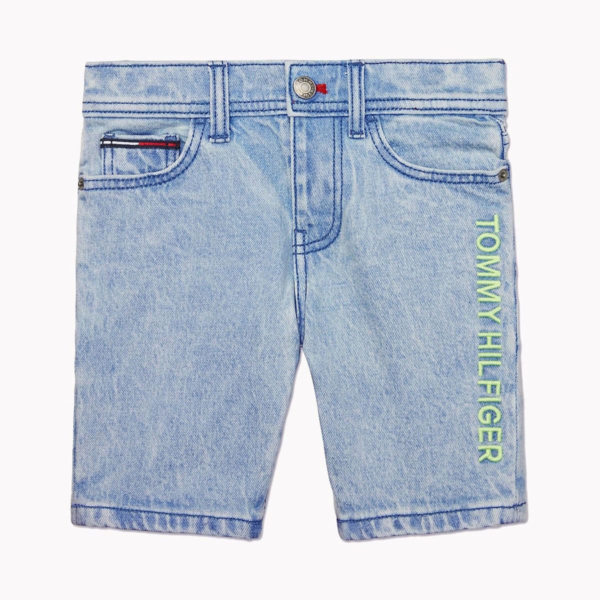 TOMMY HILFIGER - Short Adaptive Denim Celeste Tommy Hilfiger