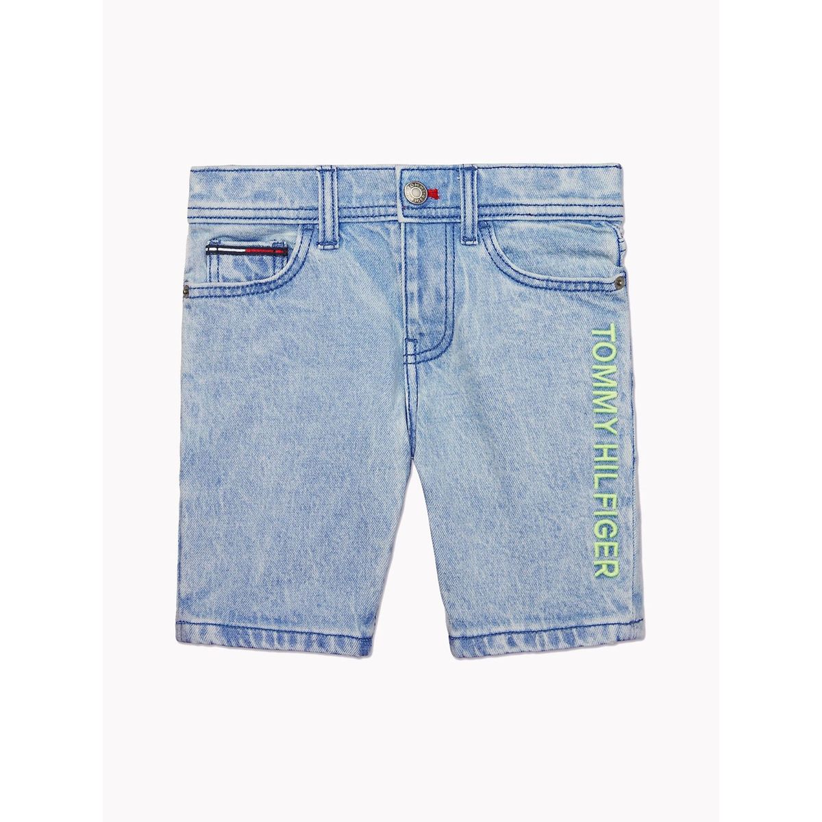 TOMMY HILFIGER - Short Adaptive Denim Celeste Tommy Hilfiger