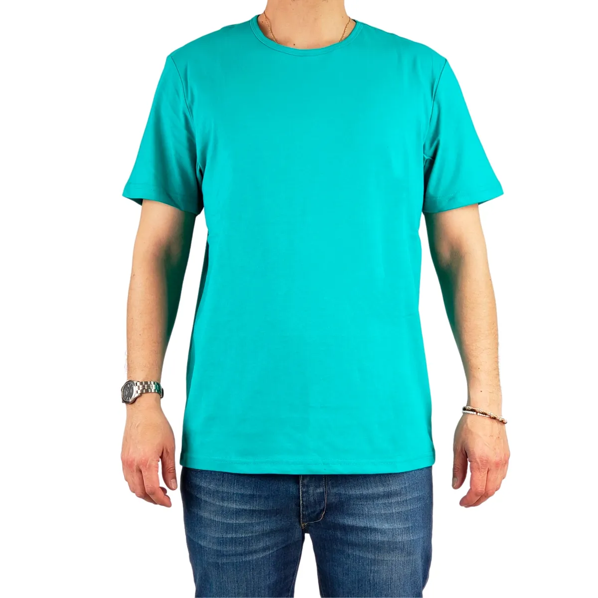 LOOK SHOP - Pack 3 Poleras Para Estampar Algodón Manga Corta Hombre 001