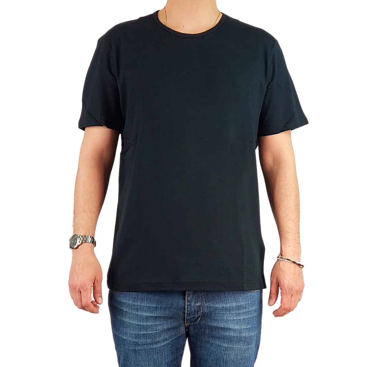 LOOK SHOP - Pack 3 Poleras Para Estampar Algodón Manga Corta Hombre 001