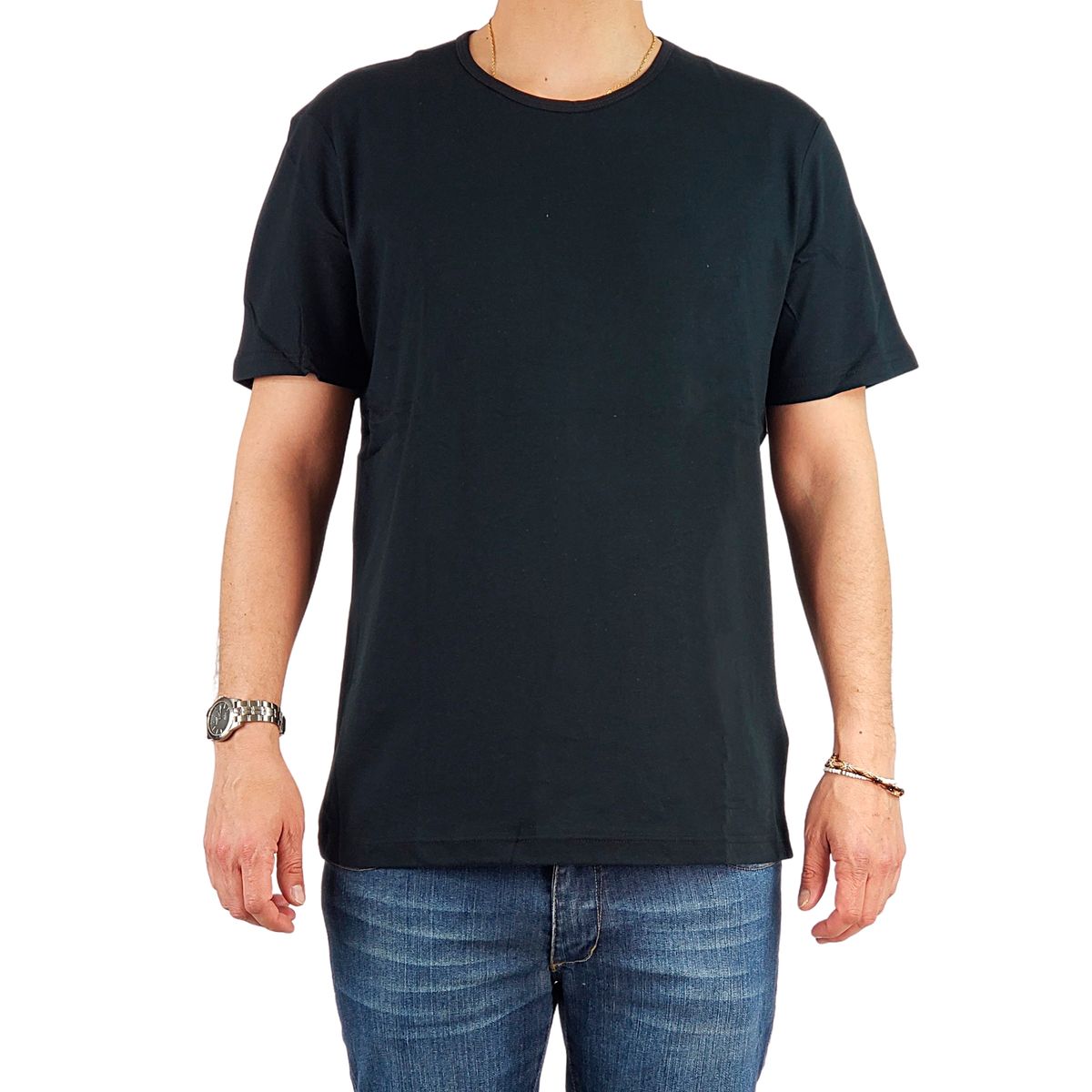 LOOK SHOP - Pack 3 Poleras Para Estampar Algodón Manga Corta Hombre 001