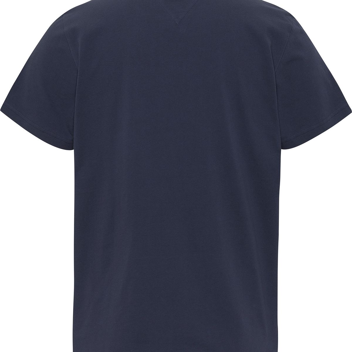 TOMMY HILFIGER - Polera Centered Logo Azul Tommy Jeans.