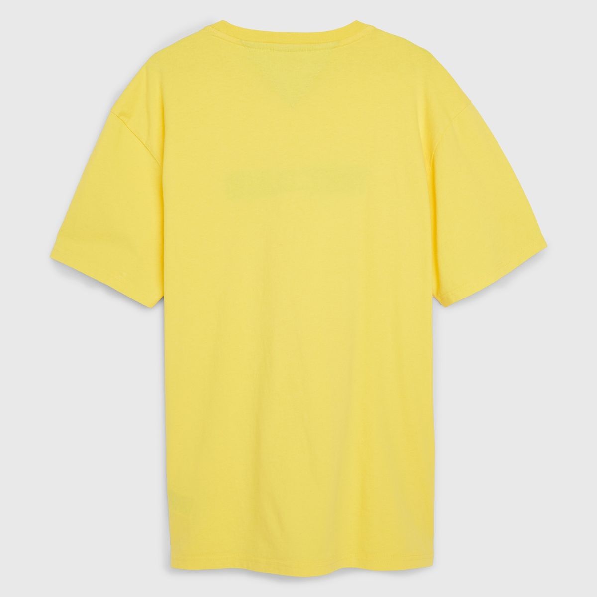 TOMMY HILFIGER - Polera Pop Logo Flag Amarillo Tommy Jeans.
