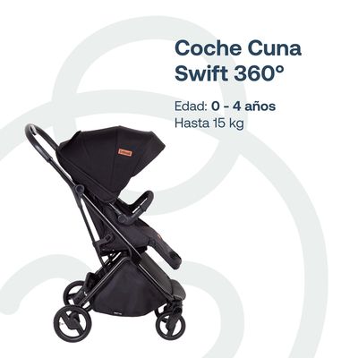 Imagen 2 del producto Coche Travel System Swift 360 Negro
