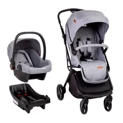 BEBESIT - Coche Travel System Swift 360 Gris