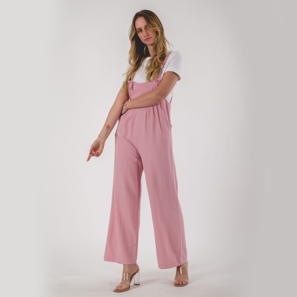 GUINDA - Jardinera con bolsillos GUINDA Magnus