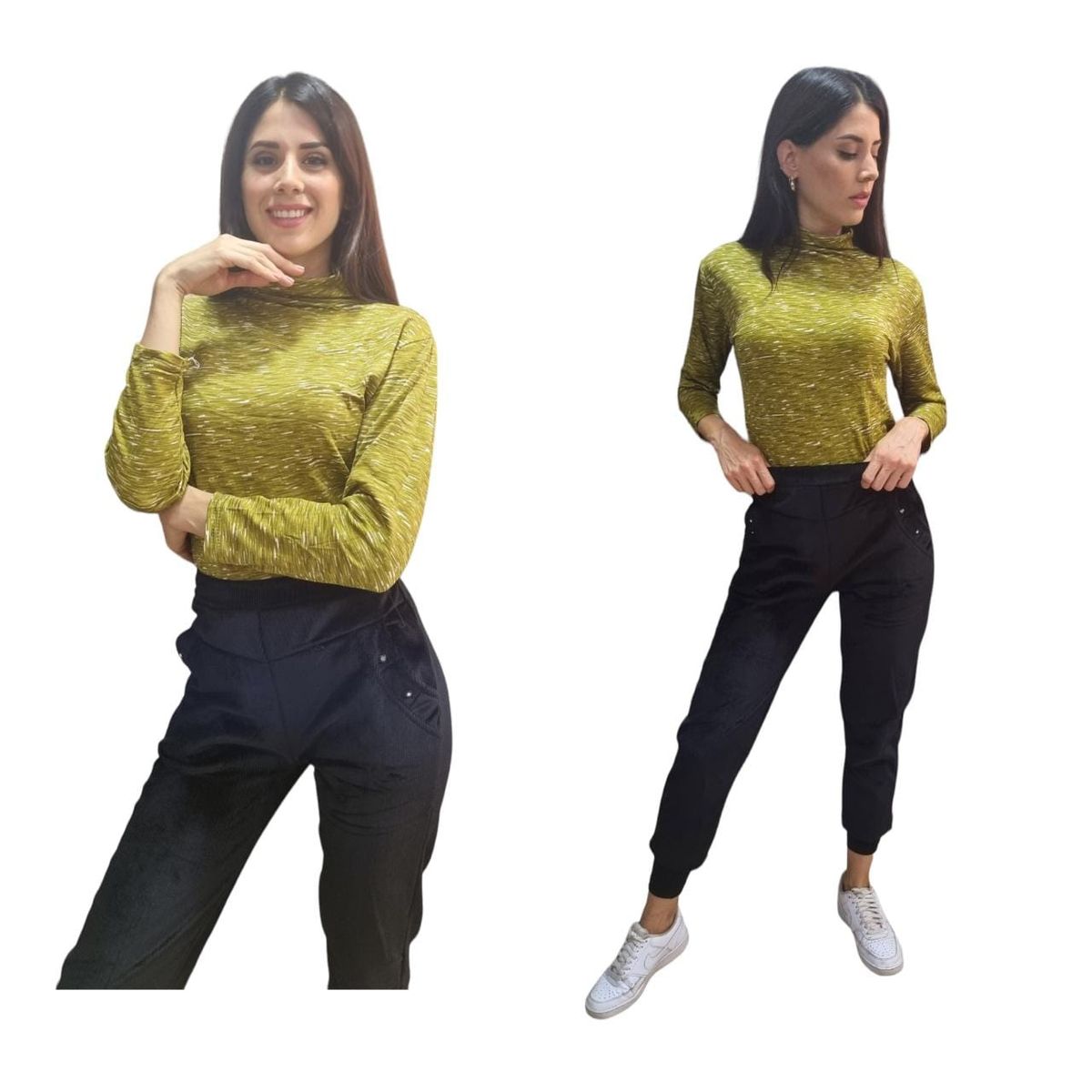 AGW - Pack 3 Camisetas Mujer Beatles Bambu Polar Jaspeados