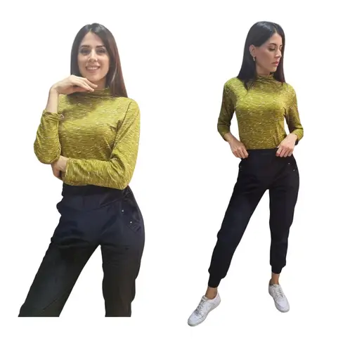 AGW - Pack 3 Camisetas Mujer Beatles Bambu Polar Jaspeados