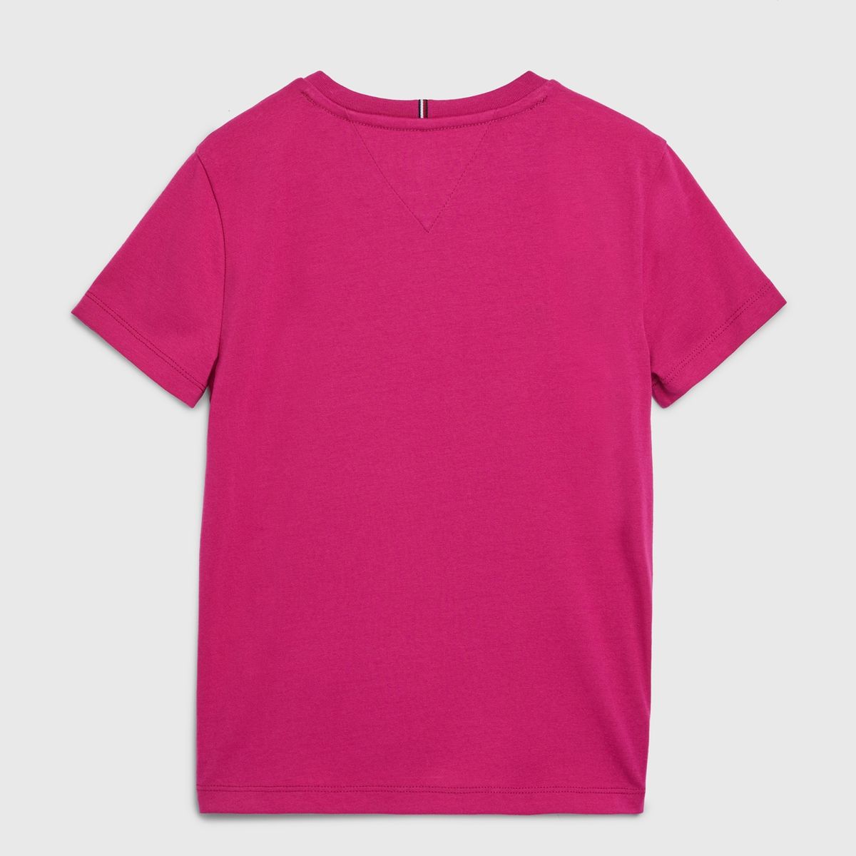 TOMMY HILFIGER - Polera Logo Established Fucsia Tommy Hilfiger