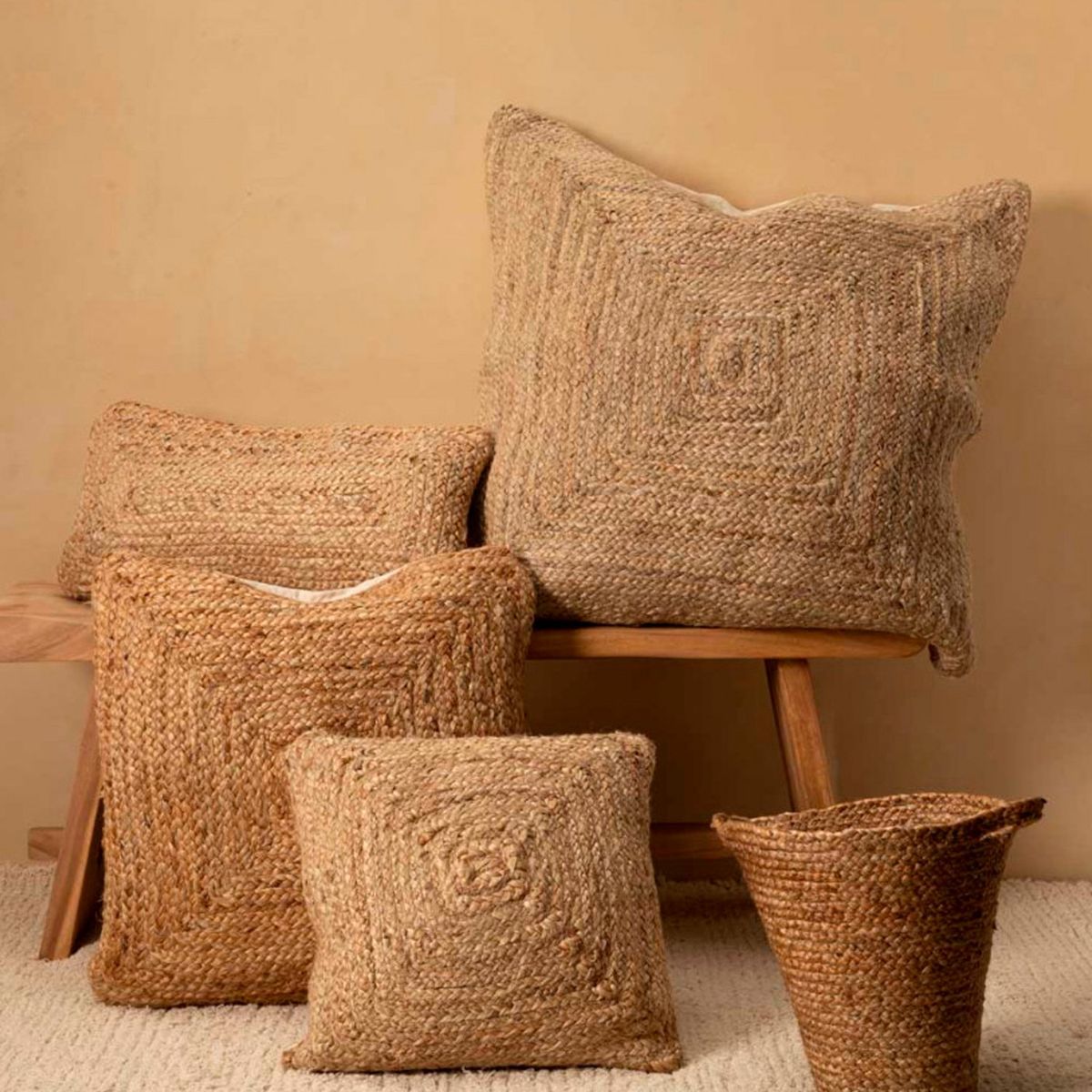 CALMA HOUSE - Funda de Cojin Yute Ural 30x60 Calma House