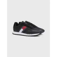 TOMMY HILFIGER - Zapatillas Retro Running Negro