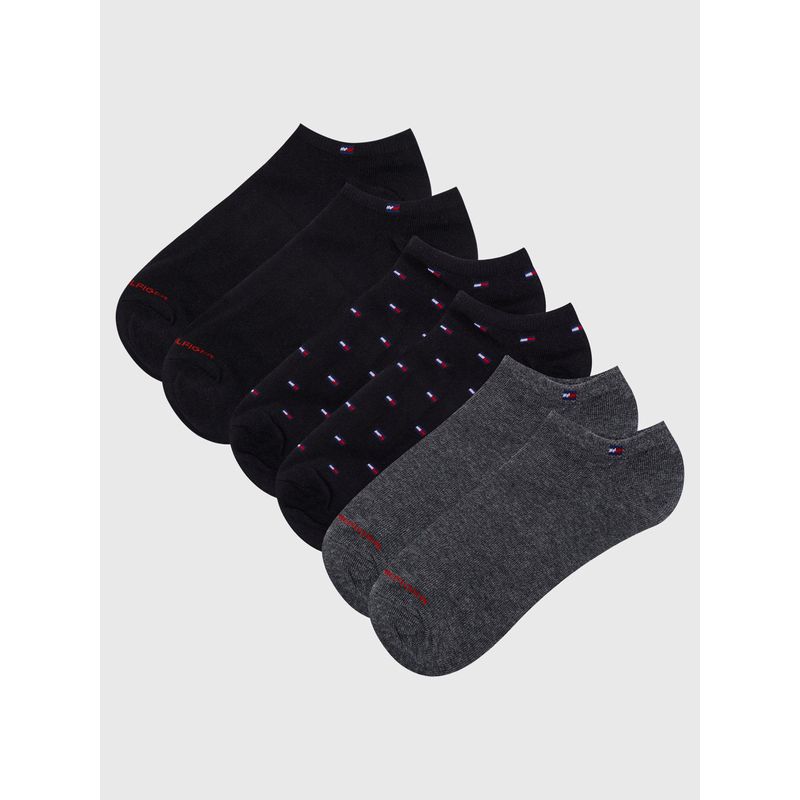 TOMMY HILFIGER - Pack De 3 Pares De Calcetines Sport Cortos Multicolor Tommy Hilfiger