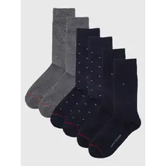 TOMMY HILFIGER - Pack De 3 Pares De Calcetines Essential Multicolor