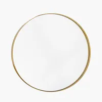 Espejo redondo Lugano 80 cm Dorado envejecido Form
