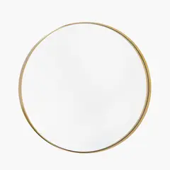FORM DESIGN - Espejo redondo Lugano 80 cm Dorado envejecido Form