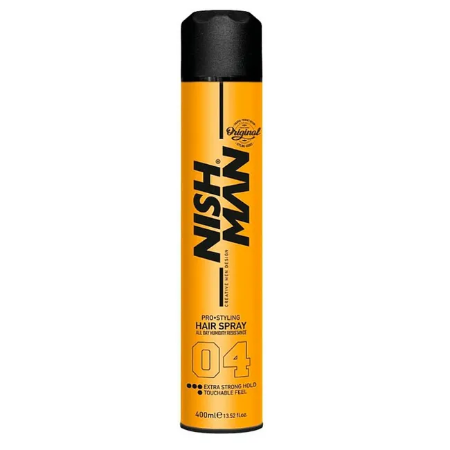 NISHMAN - Laca NishMan Pro Styling Hair Spray 04 Extra Duro 400 ML